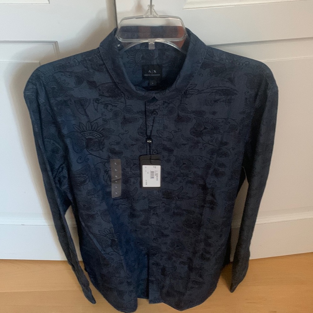 ARMANI EXCHANGE Men's Button Up Shirt